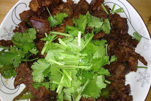 风味小炒孜然羊肉