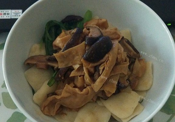 香菇肉酱沙茶面
