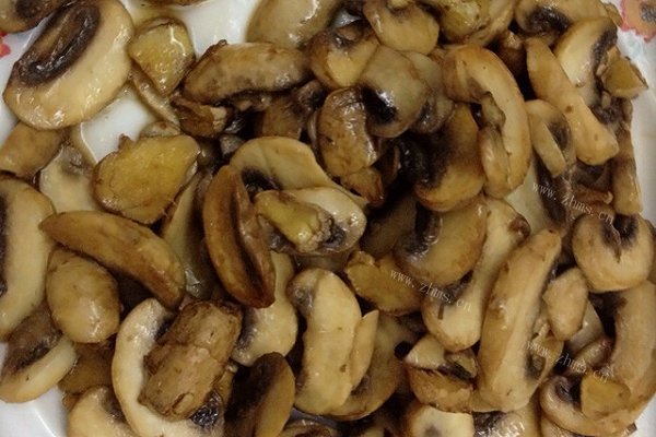 简易炒蘑菇