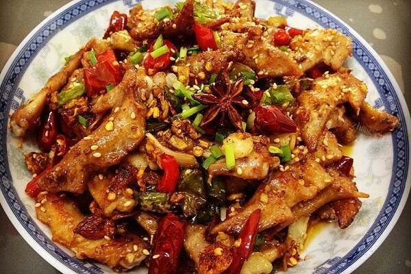 香辣鸡尖