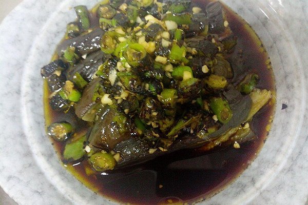 煎椒茄子