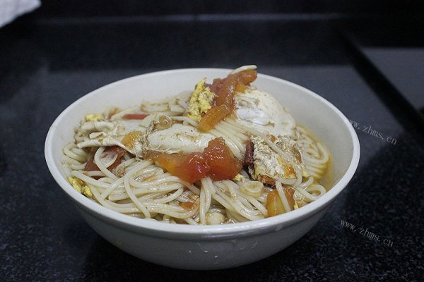 「儿童美食」西红柿鸡蛋面