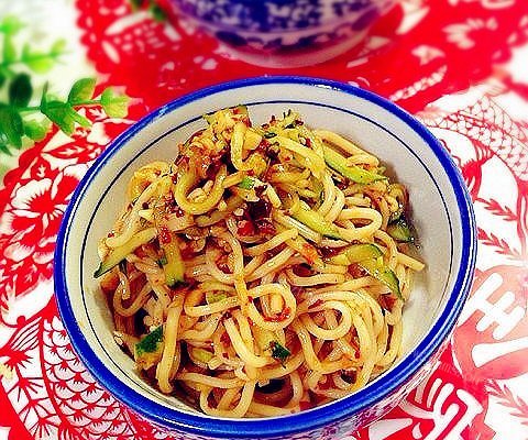 一"面“之缘之麻辣拌面