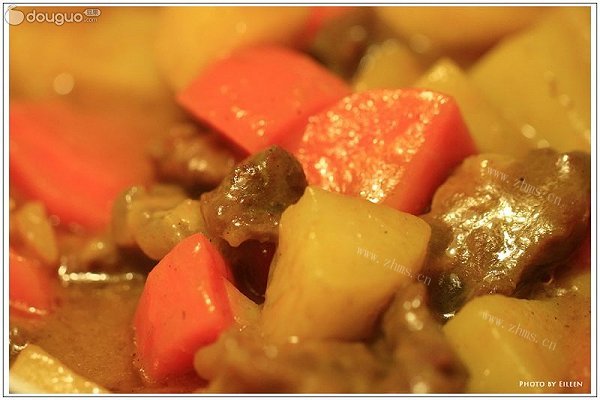 家常菜咖喱牛肉