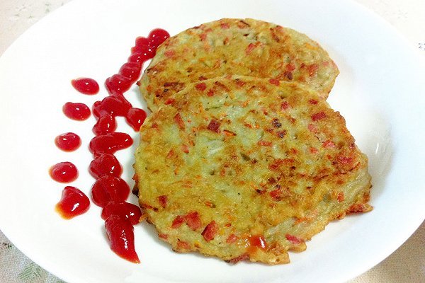 香煎藕饼