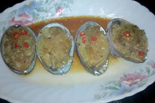 家常蒸鲍鱼