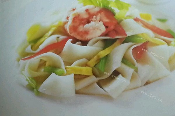 大虾鸡蛋面