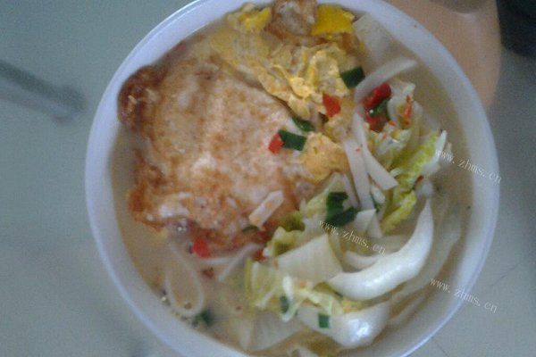 家常鸡蛋麦子面