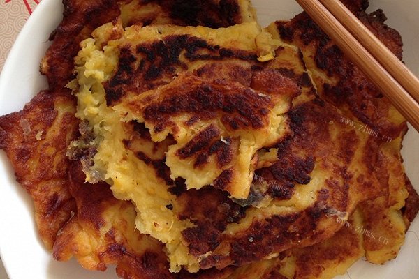 香甜地瓜饼