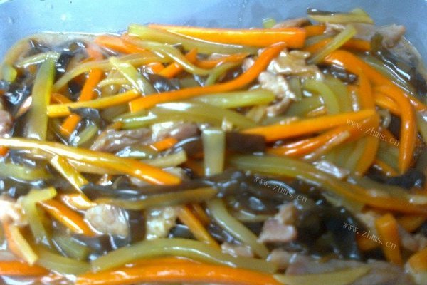 家常菜-鱼香肉丝
