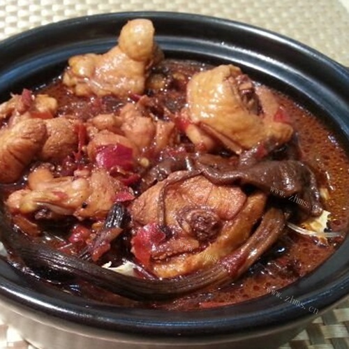 营养美食之小鸡炖蘑菇