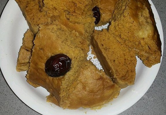 自制玉米面发糕
