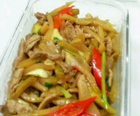 榨菜肉丝