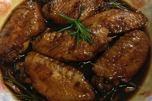 迷迭香可乐鸡翅