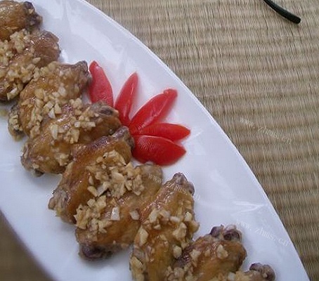 微波烤蒜蓉鸡翅