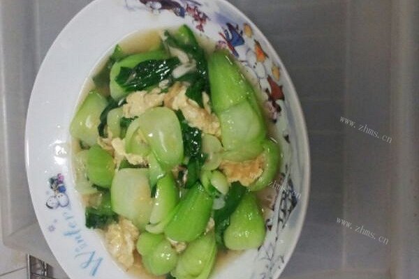 家常油菜鸡蛋