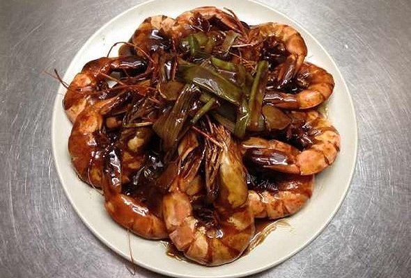 鲜油焖大虾