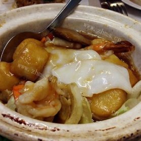 家庭版-海鲜豆腐煲