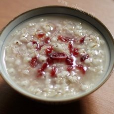 蔓越莓燕麦薏米粥