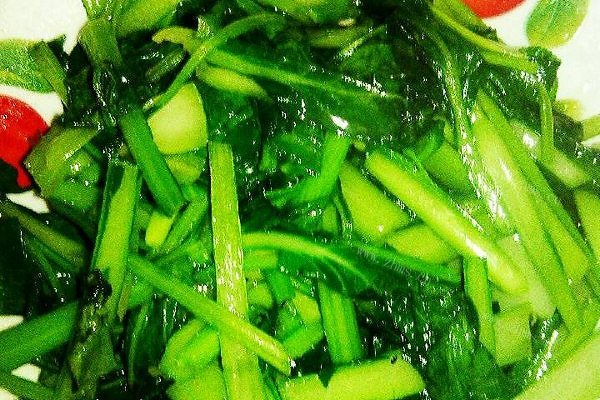 素炒小白菜