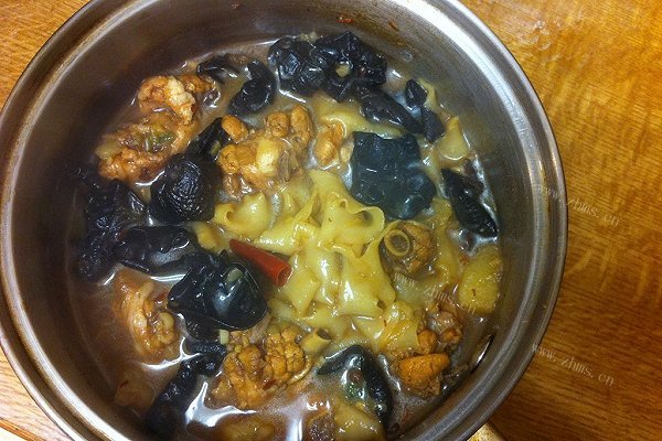 家常好吃的鸡面