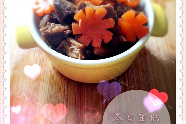 胡萝卜炖羊肉