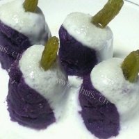 自制酸奶紫薯泥