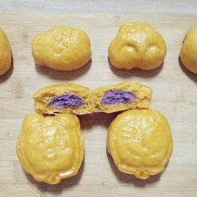 紫薯南瓜馒头