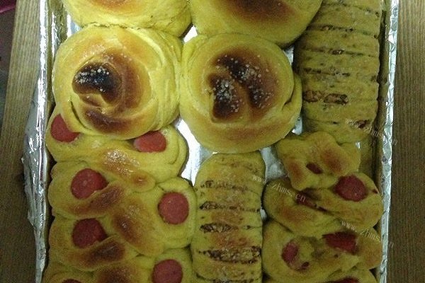 家常花样面包