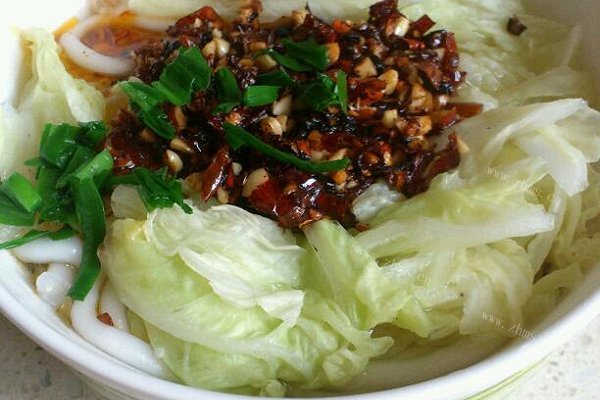 自制酸辣QQ面