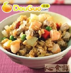 好吃不腻的什锦燕麦炒饭