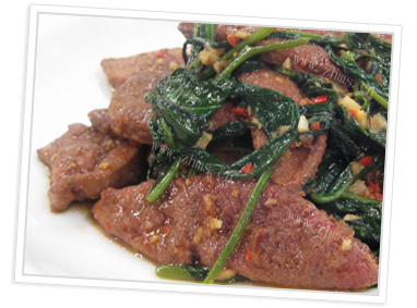 阿基師家常菜 – 沙茶炒豬肝