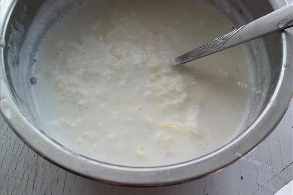 牛奶鸡蛋醪糟汤