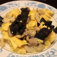 木耳蘑菇炒蛋