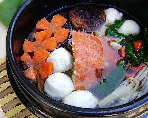 海鲜杂蔬汤