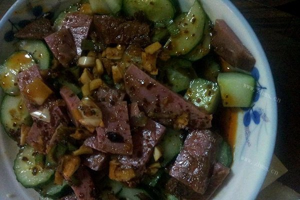 美味黄瓜牛肉