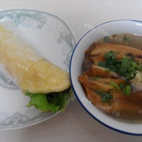 鸡汤豆腐串 鸡蛋灌饼