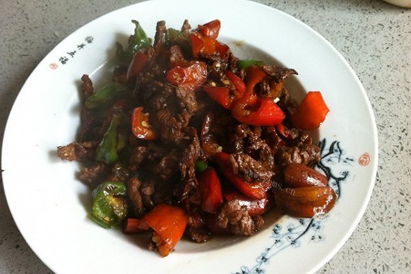 小炒牛肉