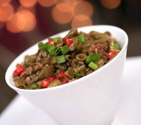 肉末酸豇豆