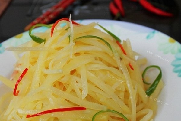 家常醋溜土豆丝