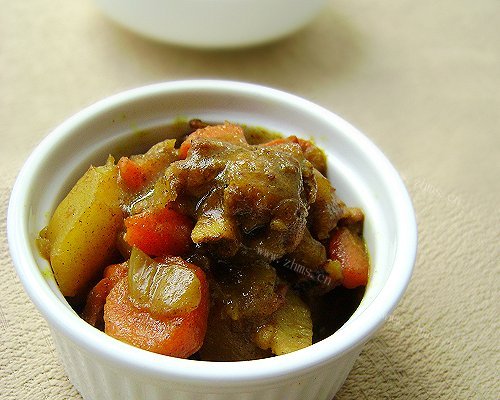 咖喱鸡腿