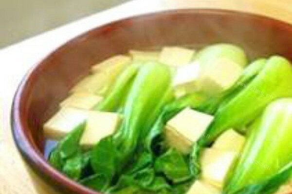 青菜豆腐汤