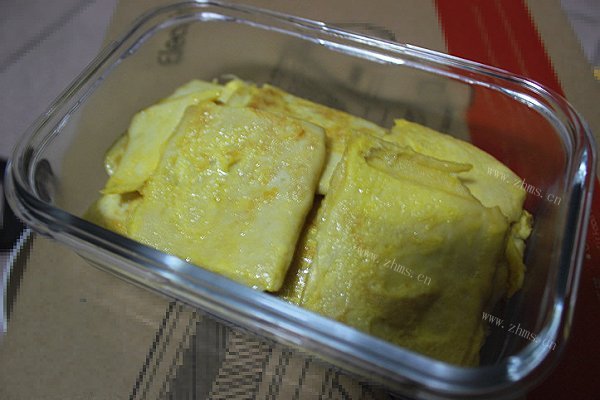美味鸡蛋煎豆腐