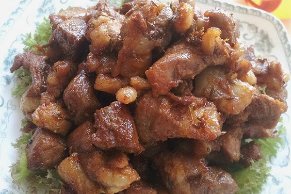 烤羊肉粒