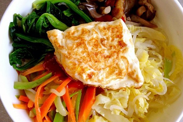 简单易做的韩式拌饭