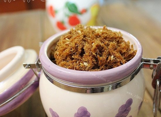 自制芝麻肉松