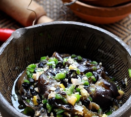 擂钵青椒茄子