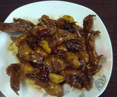腐竹节烧鸡翅