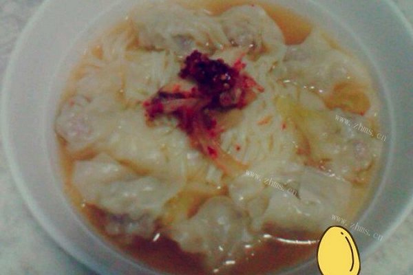 辣白菜馄饨面 （家庭版）
