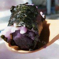 家常海苔包紫薯饭（减肥）